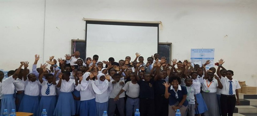 LHRC launches Chang'ombe Secondary School Human Rights Club