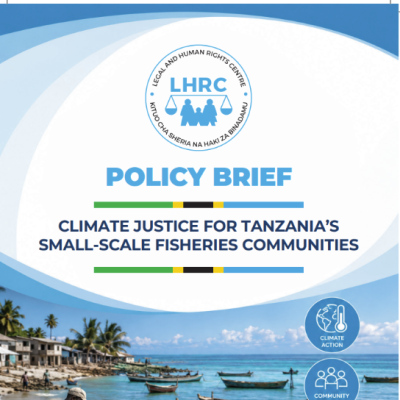 Climate Justice for Tanzania’s Small-Scale Fisheries Communities