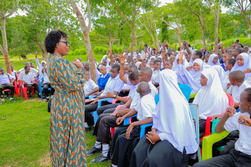 LHRC Engages Students at Sululu Secondary School on Girls' Right to Education After Childbirth