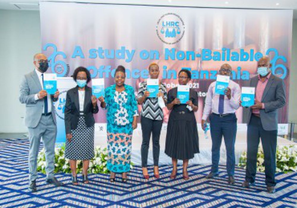 LHRC launches a report: A study on non-bailable offences in Tanzania