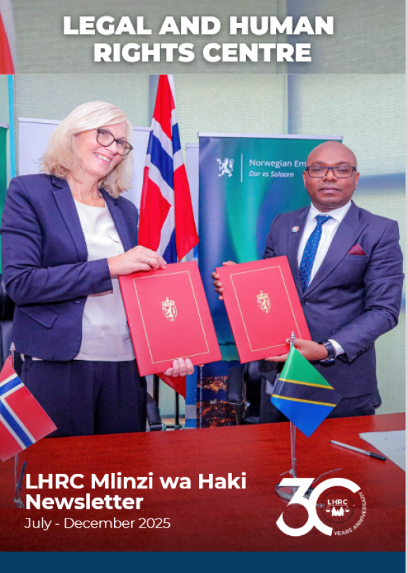 LHRC Mlinzi wa Haki Newsletter (July – December 2025) is now out!