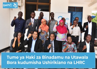 CHRAGG chair visits LHRC, emphasises on joint efforts for the promotion of human rights 