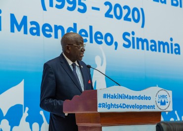 Hotuba ya Mhe. Jaji Mkuu Mstaafu Barnabas Samatta katika Maadhimisho ya Miaka 25 ya LHRC 