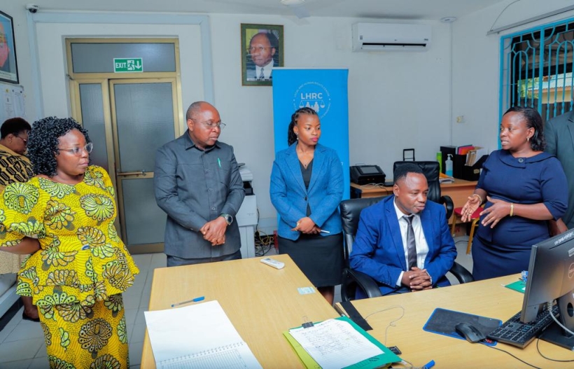 Minister of Constitution and Legal Affairs, Hon. Dr. Damas Ndumbaro visited LHRC