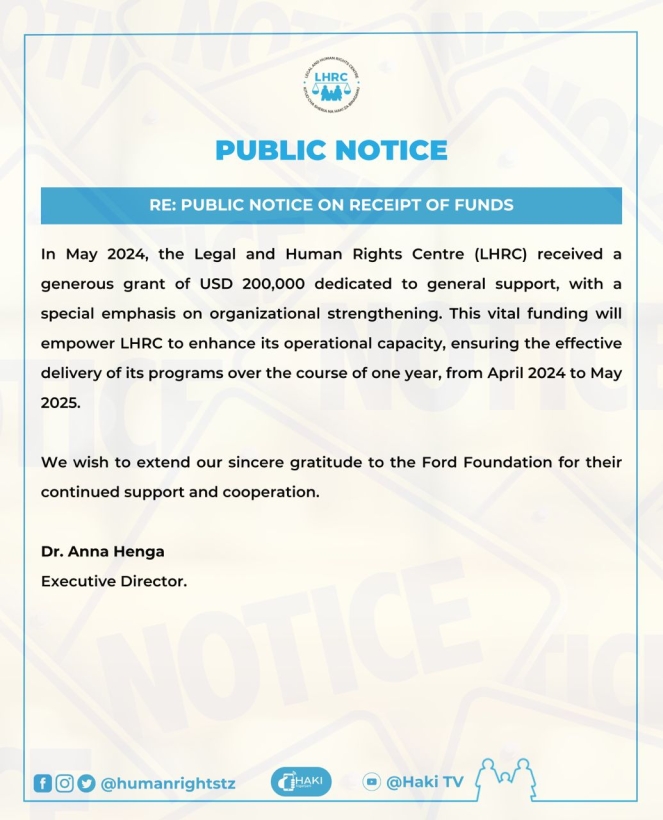 PUBLIC NOTICE