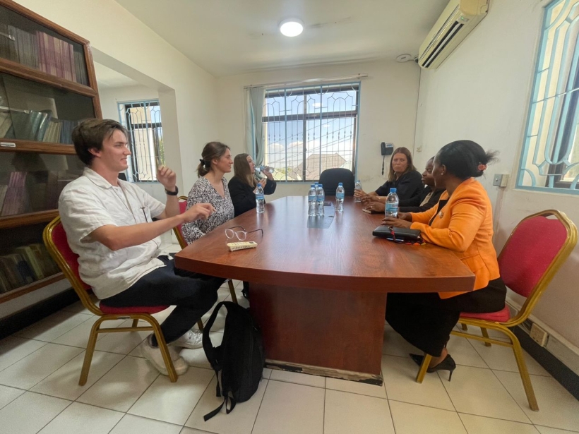 Swedish Embassy Delegation Explores Legal Aid Clinic at Kinondoni, Engages in Legal Discussions.