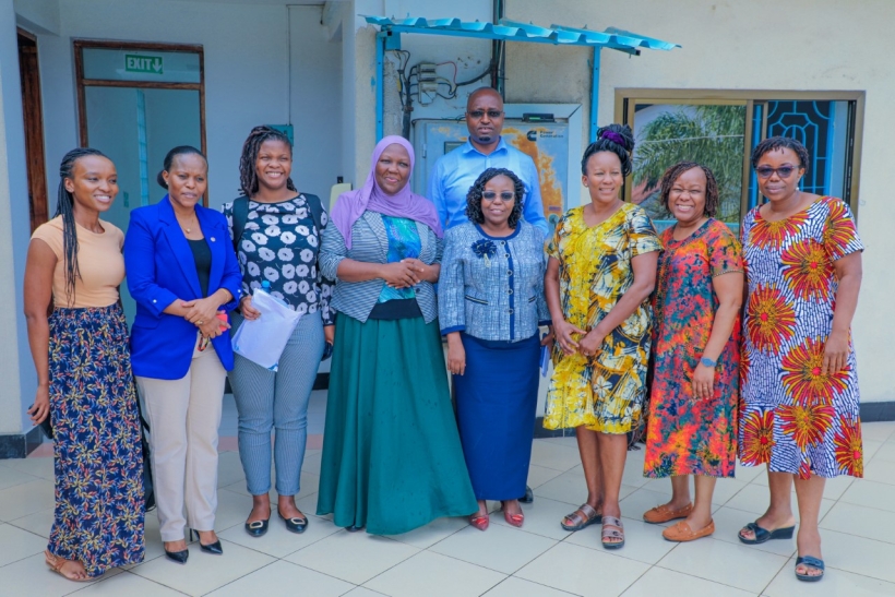 The Ford Foundation For Eastern Africa delegates paid a courtesy visit to the LHRC Legal Aid Clinic at Kinondoni , Dar es Salaam.